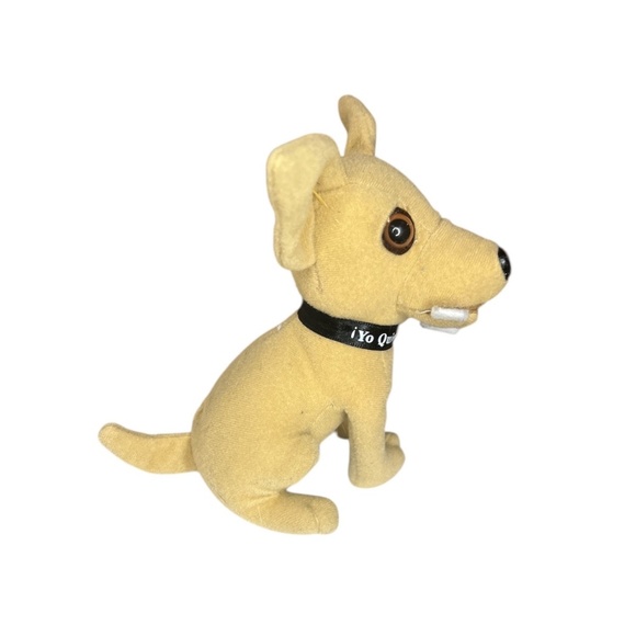 Vintage Taco Bell Yo Quiero Free Tacos Talking Chihuahua Plush Toy Dog Applause - Picture 5 of 6